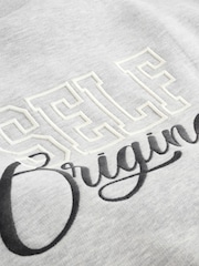 self. Grey Longline Sweatshirt - Image 2 of 3