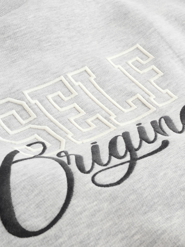 self. Grey Longline Sweatshirt - Image 2 of 3