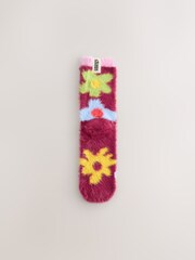 Eleanor Bowmer Embroidered Cosy Socks - Image 2 of 6