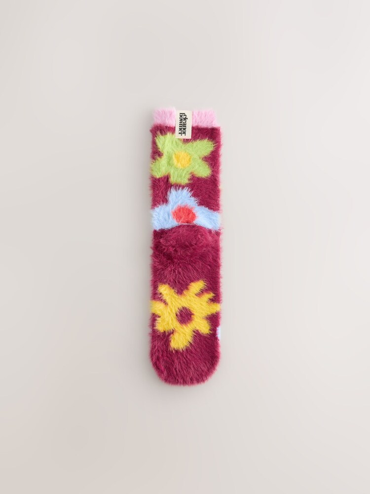 Eleanor Bowmer Embroidered Cosy Socks - Image 2 of 6