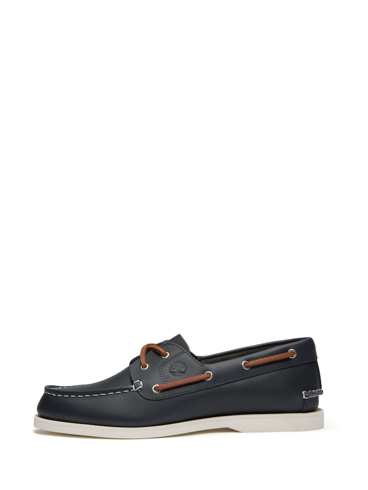 Timberland Womens Classic 2 Eye Boat Shoes - Image 4 of 9