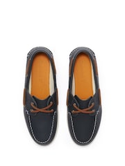 Modri klasični navtični čevlji Timberland - Slika 6 iz 9