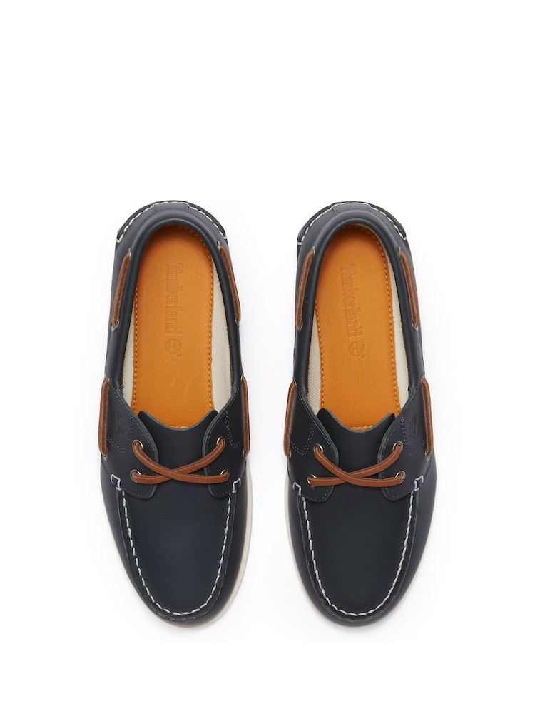 Timberland Womens Classic 2 Eye Boat Shoes - Image 6 of 9