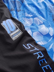 Blue/Black Football Long Sleeve Pyjamas 2 Pack (3-16yrs) - Image 13 of 13
