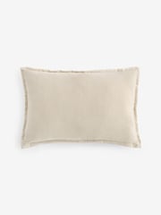 Ivory Loxley Velvet 40 x 59cm Cushion - Image 5 of 6