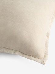 Ivory Loxley Velvet 40 x 59cm Cushion - Image 6 of 6