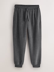 Grey Brushed Borg Fleece Lined Joggers - Image 1 of 4