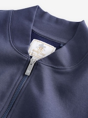 Shabby Chic by Rachel Ashwell® Navy Floral Quarter Zip Sweatshirt - Image 4 of 5