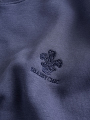 Shabby Chic by Rachel Ashwell® Navy Floral Quarter Zip Sweatshirt - Image 5 of 5