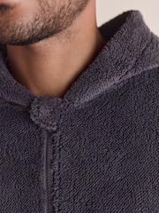 Cinza ardósia - Borg Fleece Onesie - Imagem 4 de 8