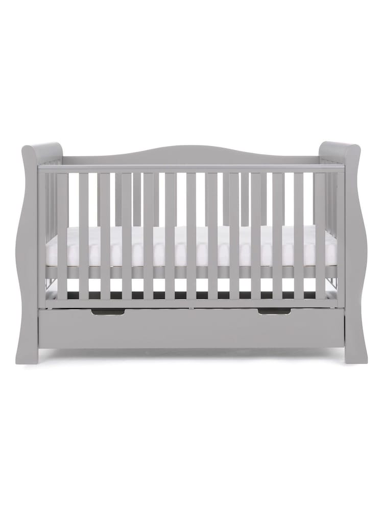 Obaby Warm Grey Stamford Luxe 3 Piece Nursery Furniture Set - Image 8 of 8