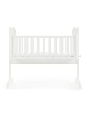 Obaby White Sophie Nursery Crib and Foam Mattress - Image 2 of 2