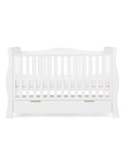 Obaby White Stamford Luxe 3 Piece Nursery Furniture Set - Image 4 of 6