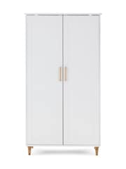 Obaby White with Natural Orla 3 Piece Nursery Furniture Set - Image 9 of 11
