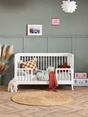 Obaby Nordic White Maya Cot Bed - Image 2 of 9