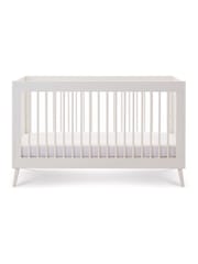 Obaby Nordic White Maya Cot Bed - Image 5 of 9