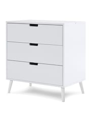 Obaby White with Acrylic Maya 2 Piece Nursery Furniture Set - Image 11 of 11