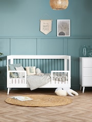 Obaby White with Acrylic Maya 2 Piece Nursery Furniture Set - Image 4 of 11