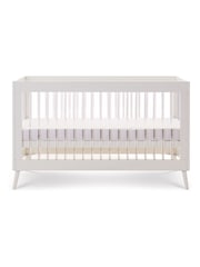 Obaby White with Acrylic Maya 2 Piece Nursery Furniture Set - Image 9 of 11