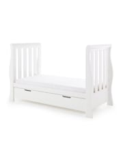 Obaby White Stamford Luxe 2 Piece Nursery Furniture Set - Image 3 of 8