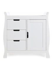 Obaby White Stamford Luxe 2 Piece Nursery Furniture Set - Image 4 of 8