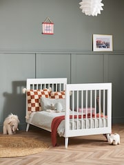 Obaby Nordic White Maya 3 Piece Nursery Furniture Set - Image 2 of 12