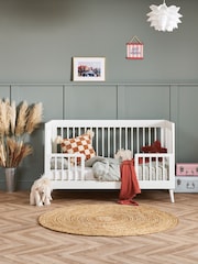 Obaby Nordic White Maya 3 Piece Nursery Furniture Set - Image 3 of 12