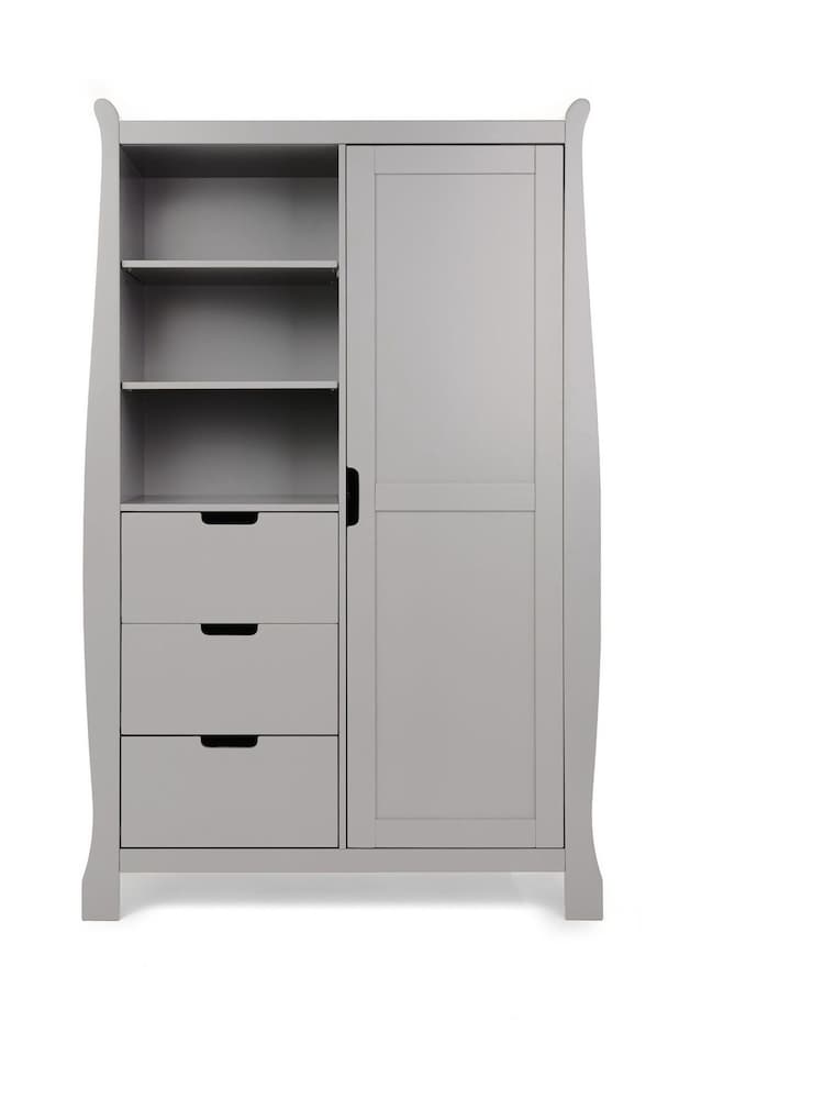 Obaby Warm Grey Stamford Mini 3 Piece Nursery Furniture Set - Image 7 of 7