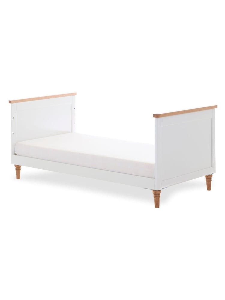 Obaby White with Natural Orla 2 Piece Nursery Furniture Set - Image 8 of 8