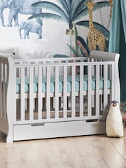 Obaby Warm Grey Stamford Mini Cot Bed - Image 1 of 5