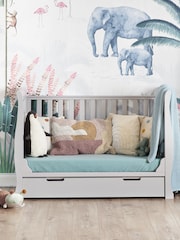 Obaby Warm Grey Stamford Mini Cot Bed - Image 2 of 5