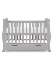 Obaby Warm Grey Stamford Mini Cot Bed - Image 3 of 5