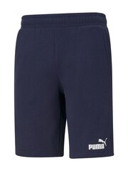 Puma Blue Mens Essentials Shorts - Image 3 of 4