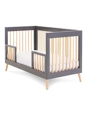 Obaby Slate with Natural Maya 3 Piece Nursery Furniture Set - Image 5 of 9