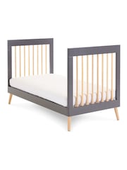 Obaby Slate with Natural Maya 3 Piece Nursery Furniture Set - Image 7 of 9