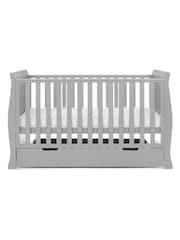 Obaby Warm Grey Stamford Classic 2 Piece Nursery Furniture Set - Image 8 of 8
