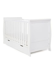 Obaby White Stamford Classic 2 Piece Nursery Furniture Set - Image 3 of 7