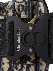 Christian Dior Blue Homme Saddle Cross-Body Bag - Image 6 of 7