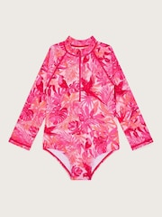 Monsoon Birds Of Paradise UPF50 Long Sleeve Swimsuit - Imagen 1 de 3