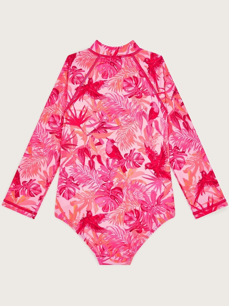 Monsoon Birds Of Paradise UPF50 Long Sleeve Swimsuit - Imagen 2 de 3