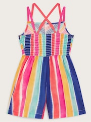 Monsoon Strappy Stripe Playsuit - صورة 3 من 4
