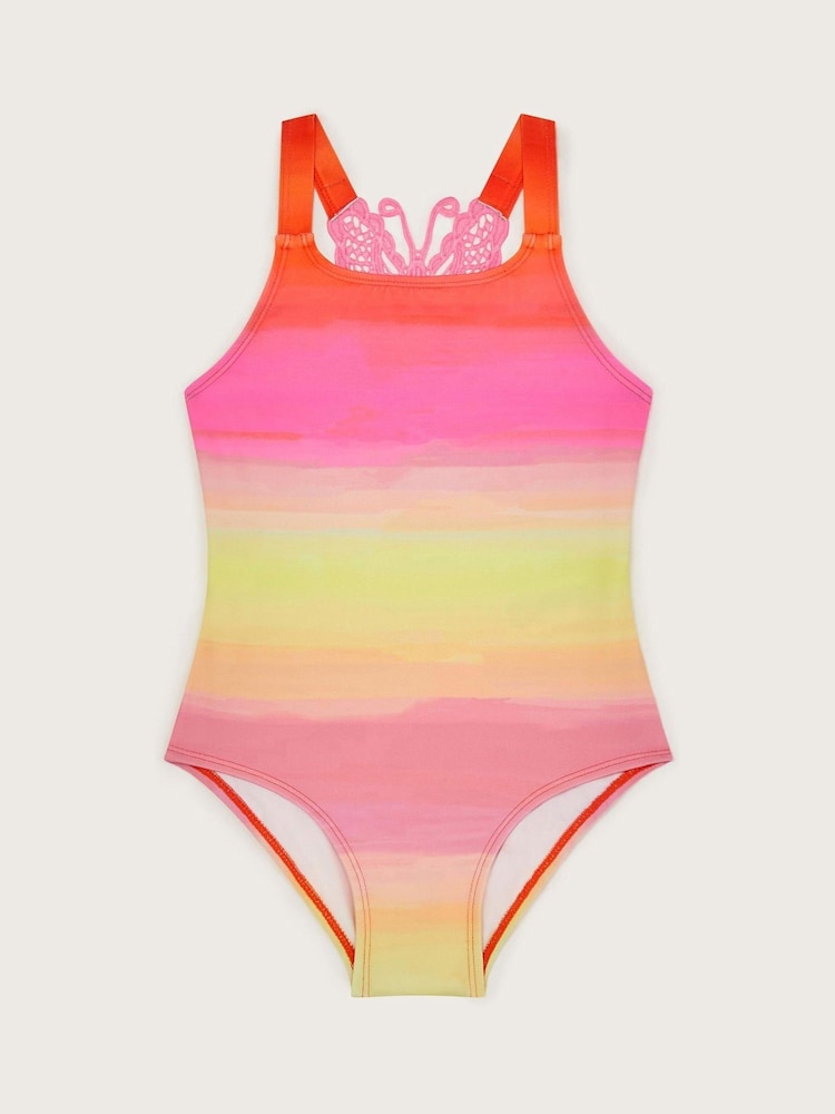 Monsoon Ombré Butterfly Strap Swimsuit - Imagen 1 de 3 Monsoon Ombré Butterfly Strap Swimsuit - Imagen 1 de 3