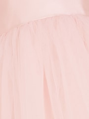 Monsoon Pink Baby Angel Wing Sleeve Tulle Dress - Image 4 of 4