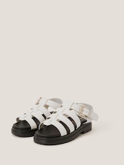 Monsoon White Chunky Platform Sandals - Image 2 of 3