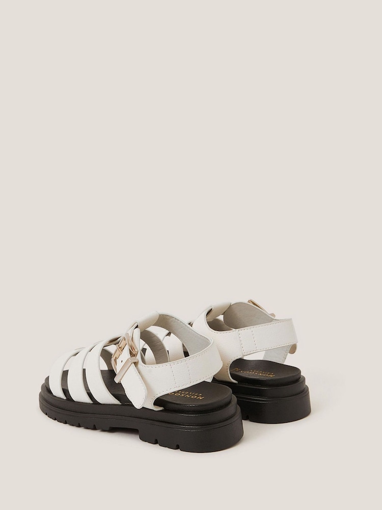 Blanco - Monsoon Chunky Platform Sandals - Imagen 3 de 3 Blanco - Monsoon Chunky Platform Sandals - Imagen 3 de 3