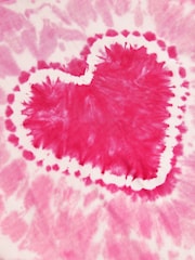 Monsoon Heart Tie Dye 100% Cotton T-Shirt - Imagen 3 de 3