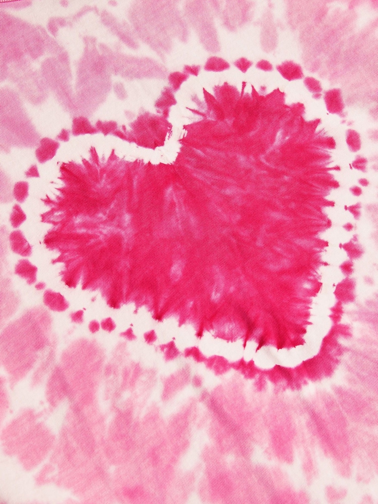 Monsoon Heart Tie Dye 100% Cotton T-Shirt - Imagen 3 de 3