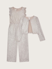 Monsoon Imogen Shimmer Jacket and Jumpsuit Set - صورة 2 من 4