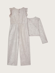 Monsoon Imogen Shimmer Jacket and Jumpsuit Set - صورة 3 من 4