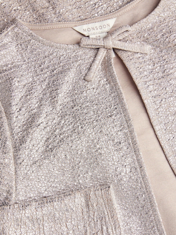 Monsoon Imogen Shimmer Jacket and Jumpsuit Set - صورة 4 من 4